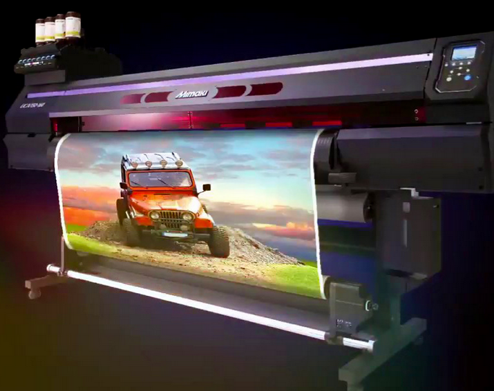 Mimaki tecnologia di stampa UV LED