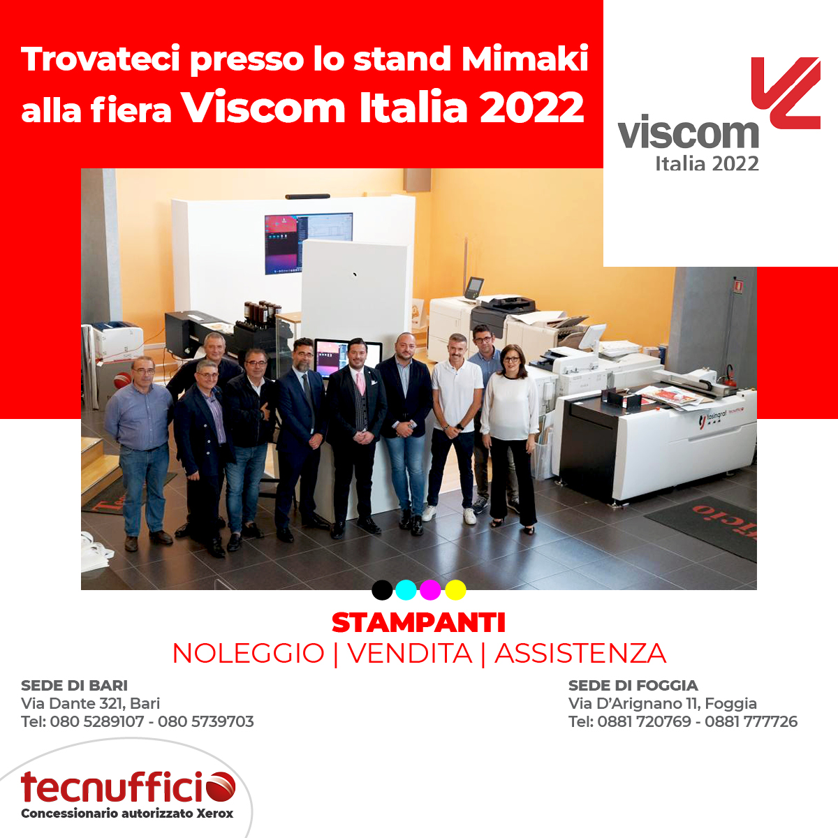 Tecnufficio al Viscom Italia 2022