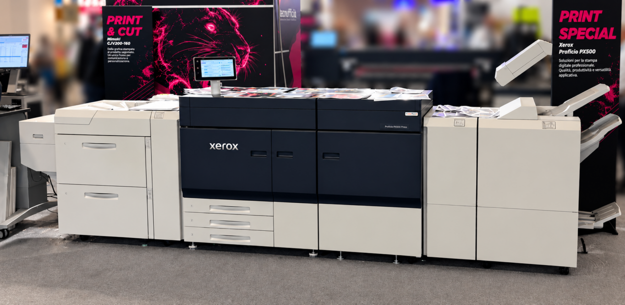 Stampante Xerox all’Expo PRINT & CUT